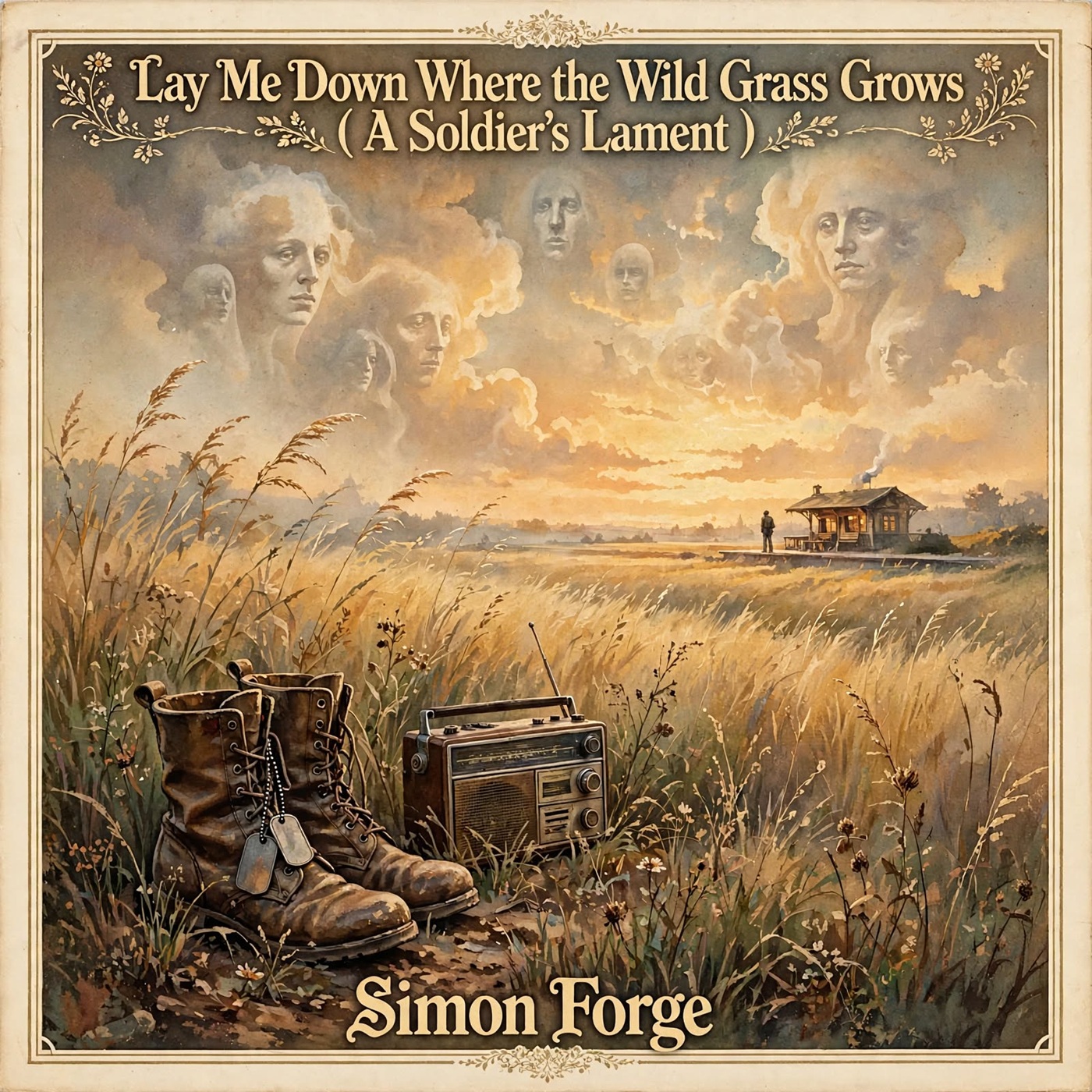 Lay Me Down Where the Wild Grass Grows ( A Soldier's Lament) artwork