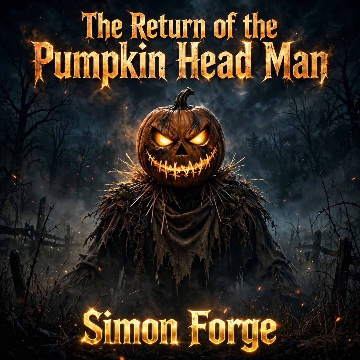 The Return of the Pumpkin Head Man artwork