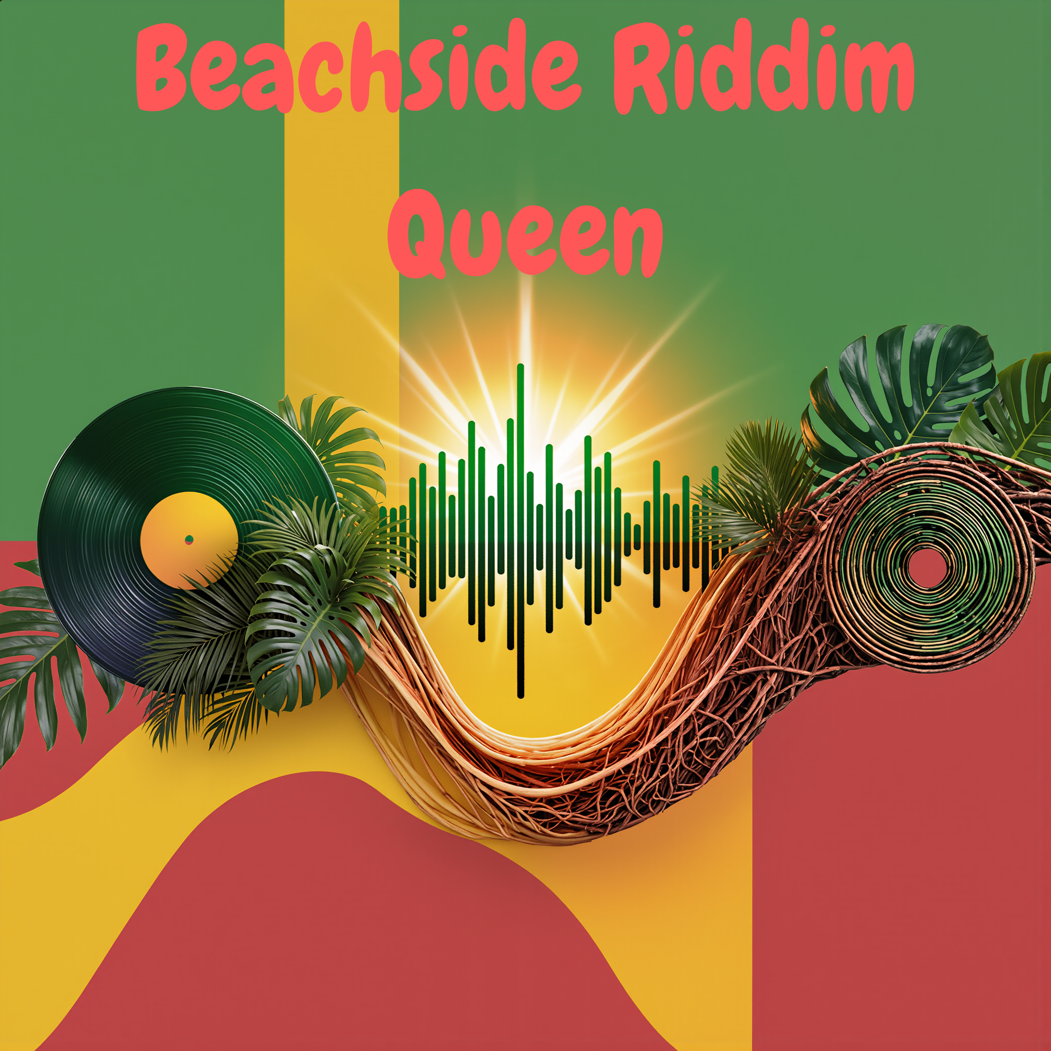 Beachside Riddim Queen artwork